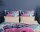 HIP Kissenbezug 40x80 cm Mako Satin Nishell grafischer Druck blau