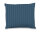 Descanso Kissenbezug 60x70 cm Mako Satin Hotel Sevilla ruhiger Satin-Streifen blau