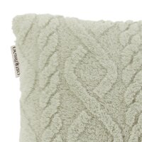 Descanso Zierkissen 40x40 cm Jacquard-Teddy Jacquard...