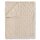 Descanso Plaid 130x160 cm Jacquard-Teddy Jacquard Teddy Jacquard Teddy natur