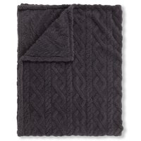 Descanso Plaid 150x200 cm Jacquard-Teddy Jacquard Teddy...