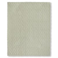 Descanso Plaid 130x160 cm Jacquard-Teddy Jacquard Teddy...