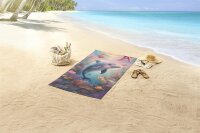 Good Morning Strandtuch 75x150 cm Frottee Baya Delfin und...