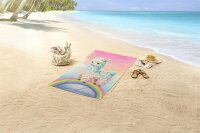 Good Morning Strandtuch 75x150 cm Frottee Chico Lama mit...