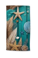 Good Morning Strandtuch 100x180 cm Frottee Bali Seestern...