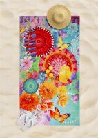 HIP Strandtuch 100x180 cm Frottee Vitori Mandalas und...