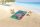 HIP Strandtuch 100x180 cm Frottee Parada Mandalas und Schmetterlinge bunt