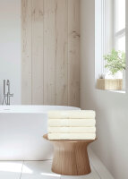 Good Morning Uni handtuch 4 x 50x100 cm Frottee Uni...