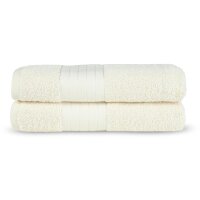 Good Morning Uni handtuch 2 x 70x140 cm Frottee Uni...