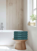 Good Morning Uni handtuch 4 x 50x100 cm Frottee Uni...