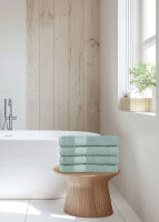 Good Morning Uni handtuch 4 x 50x100 cm Frottee Uni...