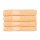 Good Morning Uni handtuch 4 x 50x100 cm Frottee Uni Einfarbig orange