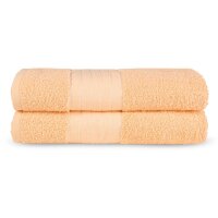 Good Morning Uni handtuch 2 x 70x140 cm Frottee Uni...