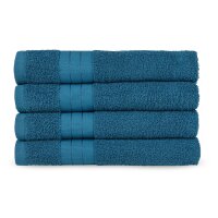 Good Morning Uni handtuch 4 x 50x100 cm Frottee Uni...