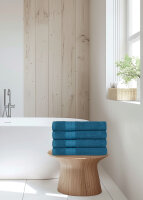 Good Morning Uni handtuch 4 x 50x100 cm Frottee Uni...