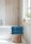 Good Morning Uni handtuch 4 x 50x100 cm Frottee Uni Einfarbig blau