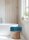 Good Morning Uni handtuch 2 x 70x140 cm Frottee Uni Einfarbig blau