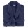 HIP Bademantel M/L Frottee Uni einfarbig blau