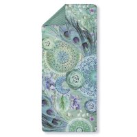 HIP Sporthandtuch 50x100 cm Polyvelvet Kari Mandalas und...