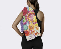 HIP Sporthandtuch 50x100 cm Polyvelvet Vitori Mandalas...