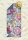 HIP Sporthandtuch 75x180 cm Polyvelvet Olinga Mandalas und Blumen grau