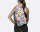 HIP Sporthandtuch 50x100 cm Polyvelvet Olinga Mandalas und Blumen grau