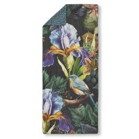 Descanso Sporthandtuch 75x180 cm Polyvelvet Dilana Blumen...