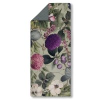 Descanso Sporthandtuch 75x180 cm Polyvelvet Onaz Blumen...