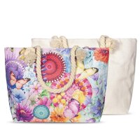 HIP Tasche 43x60 cm Gewebtes Polyester Vitori Mandalas...
