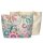 HIP Tasche 43x60 cm Gewebtes Polyester Eldisa Mandalas, Blumen & Vogel grün