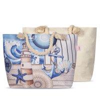 HIP Tasche 43x60 cm Gewebtes Polyester Aldiana Mandalas...