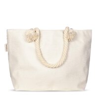 Descanso Tasche 43x60 cm Gewebtes Polyester Dilana Blumen und Vögel natur