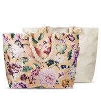 Descanso Tasche 43x60 cm Gewebtes Polyester Fiori Blumen...