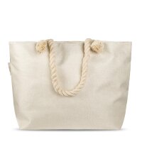 Descanso Tasche 43x60 cm Gewebtes Polyester Fiori Blumen gelb