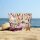 Descanso Tasche 43x60 cm Gewebtes Polyester Fiori Blumen gelb