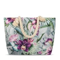 Descanso Tasche 43x60 cm Gewebtes Polyester Allison Blumen bunt