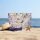 Descanso Tasche 43x60 cm Gewebtes Polyester Colinda Blumen grau