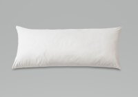 Good Morning Kissen 40x80 cm  Uni Einfarbig weiß