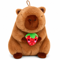 Capybara Kuscheltier 20 cm mit Frucht Erdbeer...