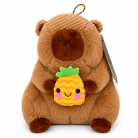 Capybara Kuscheltier 20 cm mit Frucht Ananas...