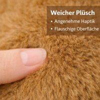 Capybara Kuscheltier 20 cm mit Frucht Ananas Anhänger weich Plüschtier Kinder Deko Geschenk