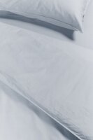 Ambiante Baumwolle Bettwäsche Cotton Uni Light Blue Hell 155 cm x 220 cm blau
