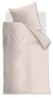 Ambiante Baumwolle Bettwäsche Cotton Uni Light Pink...