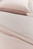 Ambiante Baumwolle Bettwäsche Cotton Uni Light Pink Hell 155 cm x 220 cm rosa