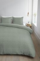 Ambiante Baumwolle Bettwäsche Edo Khaki Green Khaki...