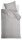 Ambiante Mako Satin Bettwäsche Satin Uni Grey 135 cm x 200 cm grau