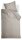 Ambiante Mako Satin Bettwäsche Satin Uni Sand Sand 155 cm x 220 cm natur