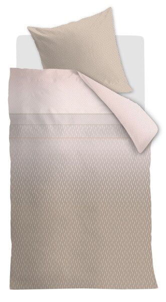 Beddinghouse Baumwollmischung Bettwäsche Archer Sand Sand 135 cm x 200 cm natur