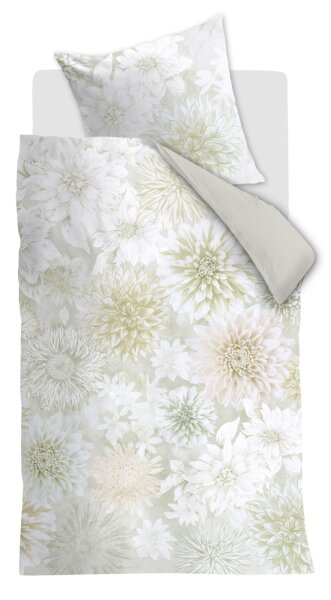 Beddinghouse Mako Satin Bettwäsche Fe Pastel Pastel 155 cm x 220 cm rosa