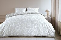 Beddinghouse Mako Satin Bettwäsche Irys Sand Sand 135 cm x 200 cm natur